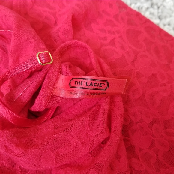Victoria's Secret The Lacie set lingerie red Small - Picture 10 of 10